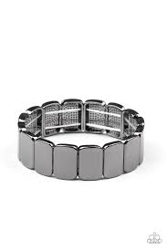 Retro Effect - Black Bracelet - Paparazzi - Dare2bdazzlin N Jewelry