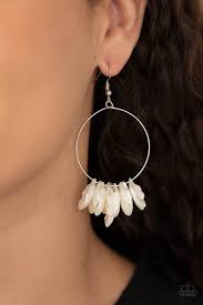 Sailboats and Seashells Copper Earring - Paparazzi - Dare2bdazzlin N Jewelry