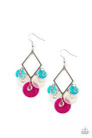 Pomp and Circumstance Multi Earring - Paparazzi - Dare2bdazzlin N Jewelry