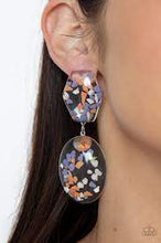 Load image into Gallery viewer, Flaky Fashion Orange Post Earring - Paparazzi - Dare2bdazzlin N Jewelry
