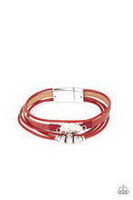 Load image into Gallery viewer, Tahoe Tourist Red Bracelet - Paparazzi - Dare2bdazzlin N Jewelry

