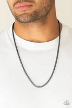 Load image into Gallery viewer, Victory Lap - Black Urban Necklace - Paparazzi - Dare2bdazzlin N Jewelry
