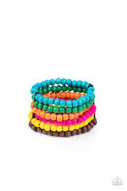 Diving In Maldives Multi Bracelet - Paparazzi - Dare2bdazzlin N Jewelry