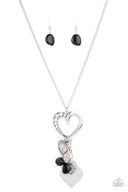 Flirty Fashionista Black Necklace - Paparazzi - Dare2bdazzlin N Jewelry
