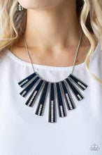 Load image into Gallery viewer, FAN-tastically Deco Blue Necklace - Paparazzi - Dare2bdazzlin N Jewelry

