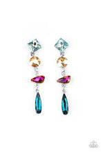 Load image into Gallery viewer, Rock Candy Elegance Multi Post Earring - Paparazzi - Dare2bdazzlin N Jewelry
