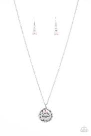 Simple Blessings Pink Necklace - Paparazzi - Dare2bdazzlin N Jewelry