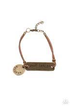 Believe and Let Go Brass Bracelet - Paparazzi - Dare2bdazzlin N Jewelry
