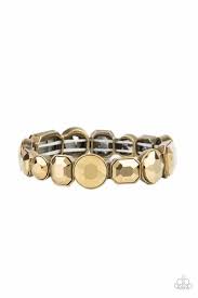 Extra Exposure Brass Bracelet - Paparazzi - Dare2bdazzlin N Jewelry