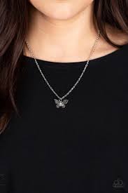 Flutter Love Multi Necklace - Paparazzi - Dare2bdazzlin N Jewelry