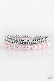 Perfect POSH-ture Pink Bracelet - Paparazzi - Dare2bdazzlin N Jewelry