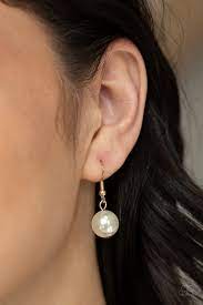 Soon To Be Mrs. Gold Necklace - Paparazzi - Dare2bdazzlin N Jewelry