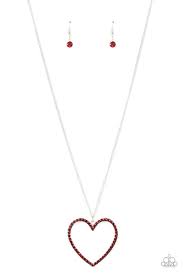 Va-Va VALENTINE Red Necklace - Paparazzi - Dare2bdazzlin N Jewelry