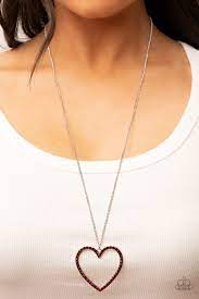 Va-Va VALENTINE Red Necklace - Paparazzi - Dare2bdazzlin N Jewelry