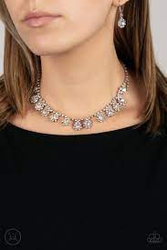 Princess Prominence Multi Choker - Paparazzi - Dare2bdazzlin N Jewelry