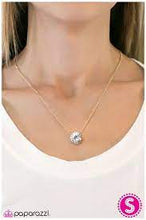 Load image into Gallery viewer, What A Gem Gold Necklace - Paparazzi - Dare2bdazzlin N Jewelry

