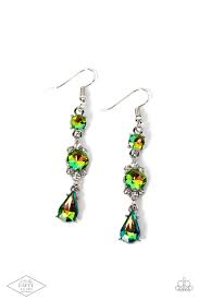 Outstanding Opulence Multi Earring - Paparazzi - Dare2bdazzlin N Jewelry