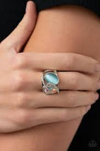 Load image into Gallery viewer, SELFIE-Indulgence Blue Ring - Paparazzi - Dare2bdazzlin N Jewelry
