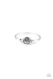 The Mom Life Silver Bracelet - Paparazzi - Dare2bdazzlin N Jewelry