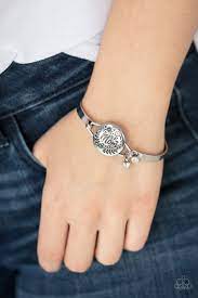The Mom Life Silver Bracelet - Paparazzi - Dare2bdazzlin N Jewelry