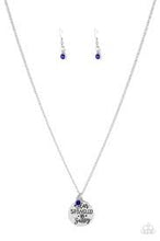 Load image into Gallery viewer, Star-Spangled Sass Blue Necklace - Paparazzi - Dare2bdazzlin N Jewelry
