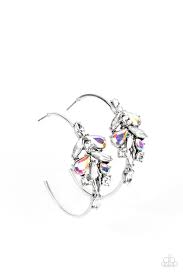 Arctic Attitude Multi Earring - Paparazzi - Dare2bdazzlin N Jewelry