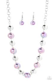 Dreamscape Escape Purple Necklace - Paparazzi - Dare2bdazzlin N Jewelry