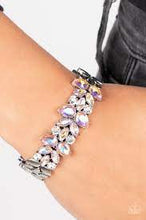 Load image into Gallery viewer, Glacial Gleam Orange Bracelet - Paparazzi - Dare2bdazzlin N Jewelry
