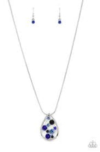 Load image into Gallery viewer, Seasonal Sophistication Blue Necklace - Paparazzi - Dare2bdazzlin N Jewelry

