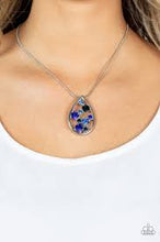 Load image into Gallery viewer, Seasonal Sophistication Blue Necklace - Paparazzi - Dare2bdazzlin N Jewelry
