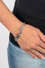 Load image into Gallery viewer, Has a WING to it Blue Bracelet - Paparazzi - Dare2bdazzlin N Jewelry
