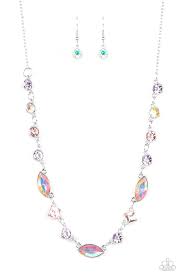 Irresistable HEIR-idescence Multi Necklace - Paparazzi - Dare2bdazzlin N Jewelry