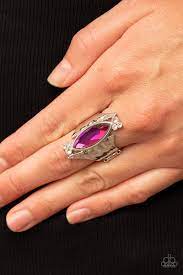 Planetary Paradise Pink Ring - Paparazzi - Dare2bdazzlin N Jewelry