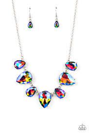 Otherworldly Opulence Multi Necklace - Paparazzi - Dare2bdazzlin N Jewelry