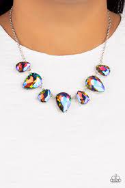 Otherworldly Opulence Multi Necklace - Paparazzi - Dare2bdazzlin N Jewelry