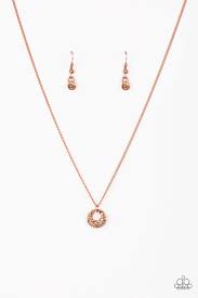 One Small Step for GLAM Copper Necklace - Paparazzi - Dare2bdazzlin N Jewelry