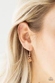 One Small Step for GLAM Copper Necklace - Paparazzi - Dare2bdazzlin N Jewelry