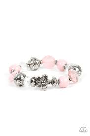 Pretty Pink Persuasion Pink Bracelet - Paparazzi - Dare2bdazzlin N Jewelry
