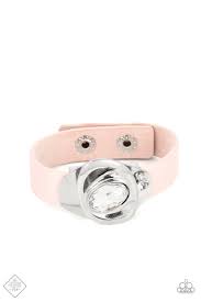 Pasadena Prairies Pink Bracelet - Paparazzi - Dare2bdazzlin N Jewelry