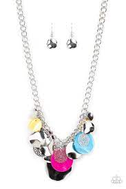 Oceanic Opera - Multi Necklace - Paparazzi - Dare2bdazzlin N Jewelry