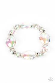 Iridescent Illusions Multi Bracelet - Paparazzi - Dare2bdazzlin N Jewelry
