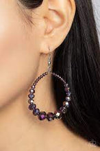 Load image into Gallery viewer, Astral Aesthetic Purple Earring - Paparazzi - Dare2bdazzlin N Jewelry
