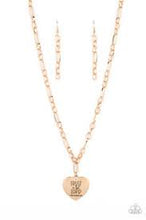 Load image into Gallery viewer, Perennial Proverbs Gold Necklace - Paparazzi - Dare2bdazzlin N Jewelry
