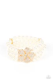 Park Avenue Orchard Gold Bracelet - Paparazzi - Dare2bdazzlin N Jewelry