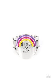Rainbow of Joy Multi Ring - Paparazzi - Dare2bdazzlin N Jewelry