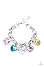 Load image into Gallery viewer, Candy Heart Charmer - Multi Bracelet - Paparazzi - Dare2bdazzlin N Jewelry
