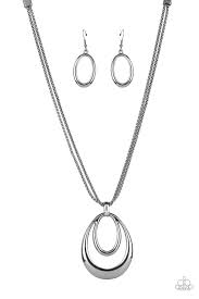 Suburban Storm Black Necklace - Paparazzi - Dare2bdazzlin N Jewelry