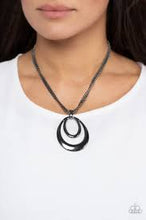 Load image into Gallery viewer, Suburban Storm Black Necklace - Paparazzi - Dare2bdazzlin N Jewelry
