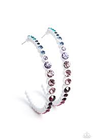 Gossip CURL Multi Hoop Earring - Paparazzi - Dare2bdazzlin N Jewelry