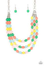 Summer Surprise Multi Necklace - Paparazzi - Dare2bdazzlin N Jewelry